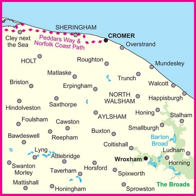 Ordnance Survey Landranger Map 133 (150 000) North East Norfolk